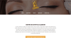 Desktop Screenshot of glamouresteticasantiago.com